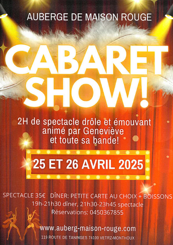 Cabaret Show 2025